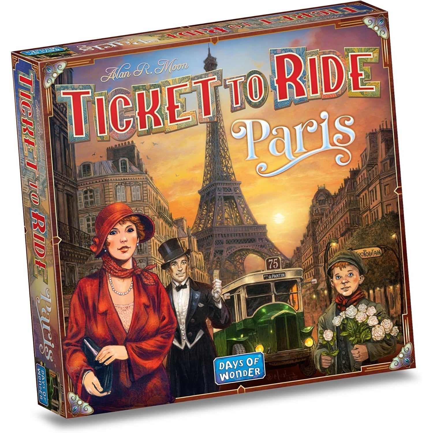 Ticket To Ride: Paris Family Board Game