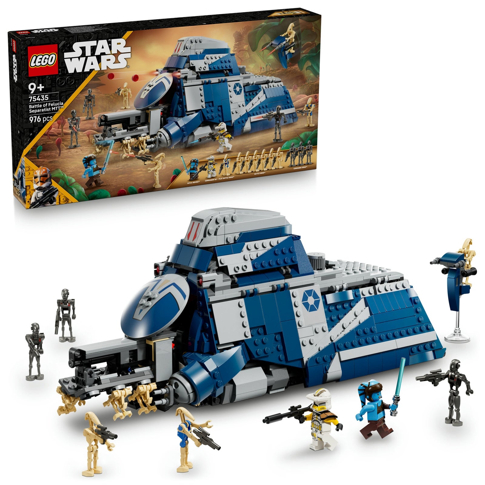 LEGO Star Wars Battle of Felucia Separatist MTT Set