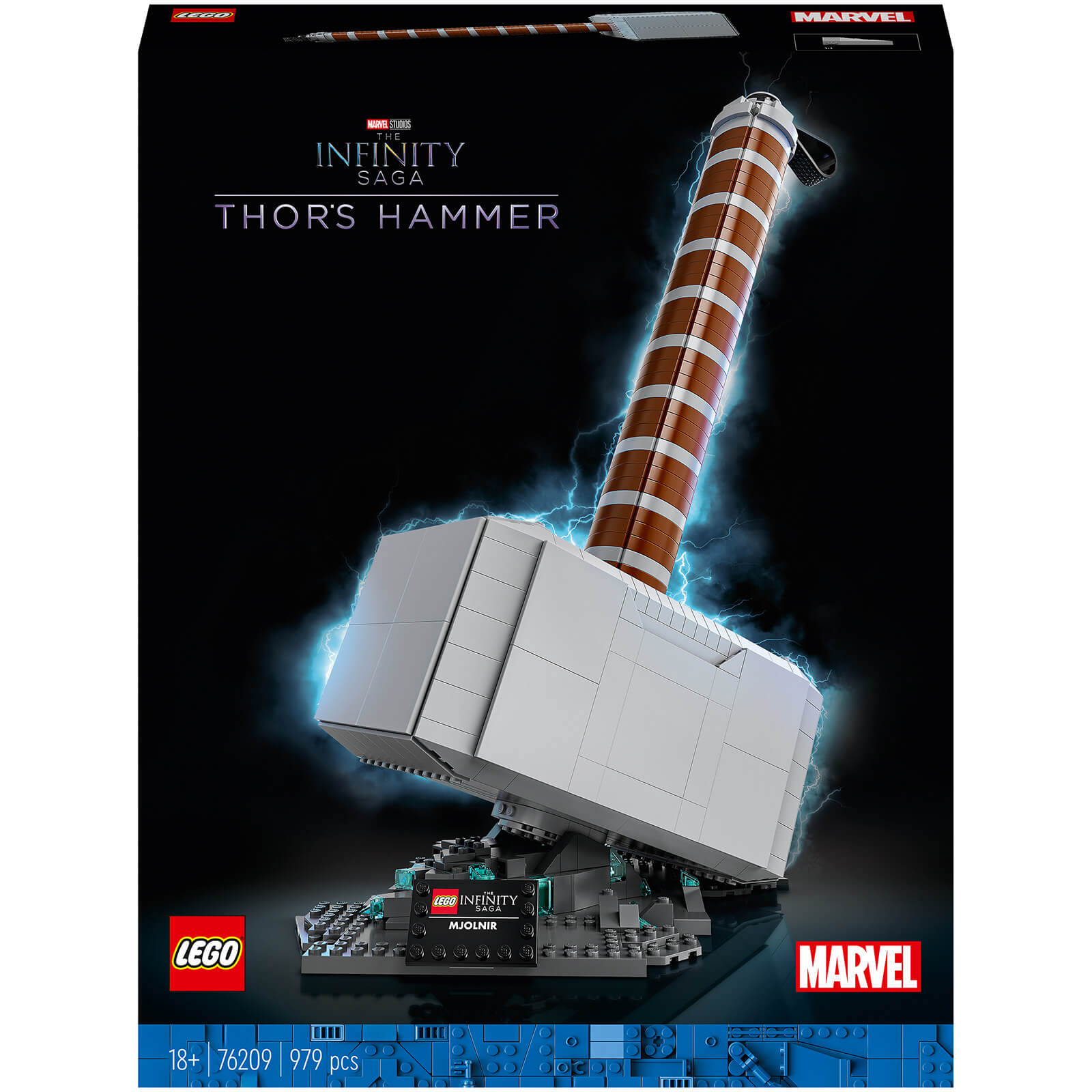 LEGO Marvel Avengers Thor’s Hammer Infinity Saga Set