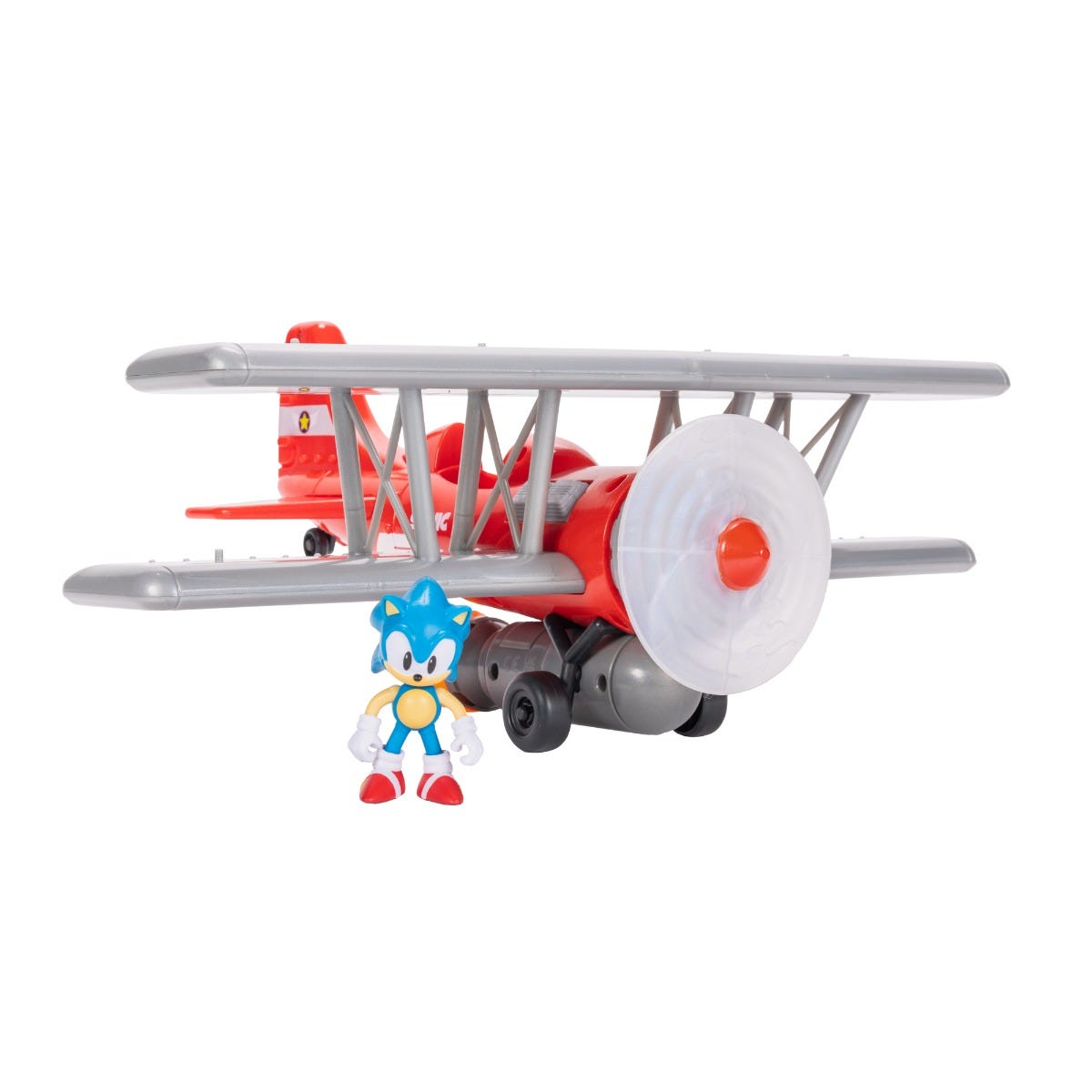 Sonic - 2.5" Tornado Biplane With Sonic Figure