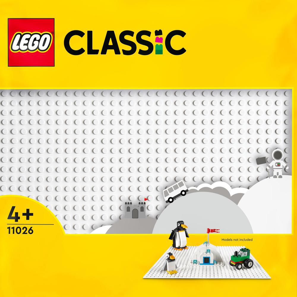 LEGO® 11026 Classic White Baseplate 32X32 Building Board