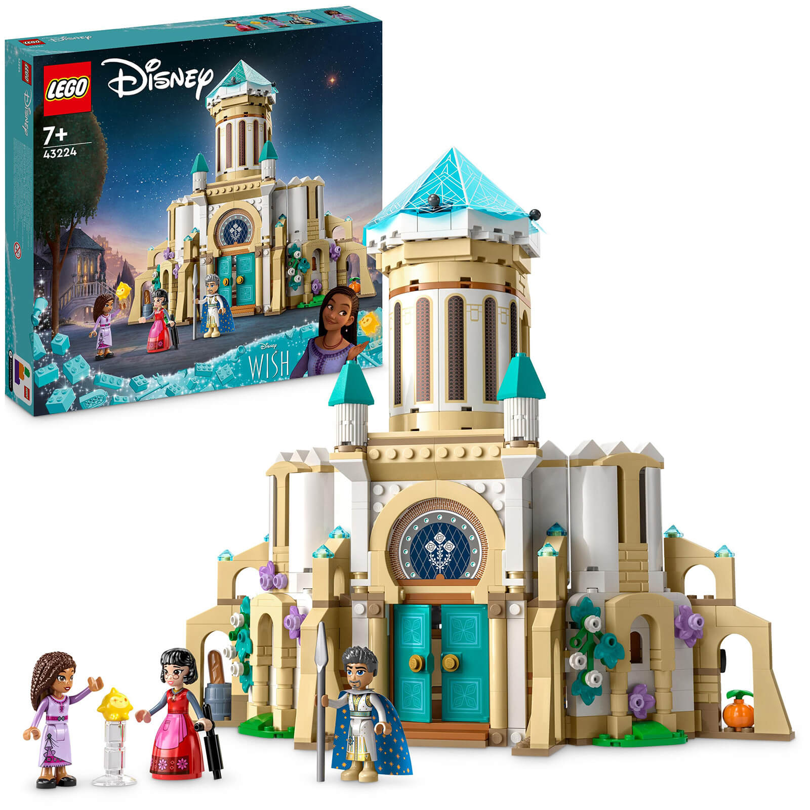 LEGO Disney Wish King Magnifico's Castle Set