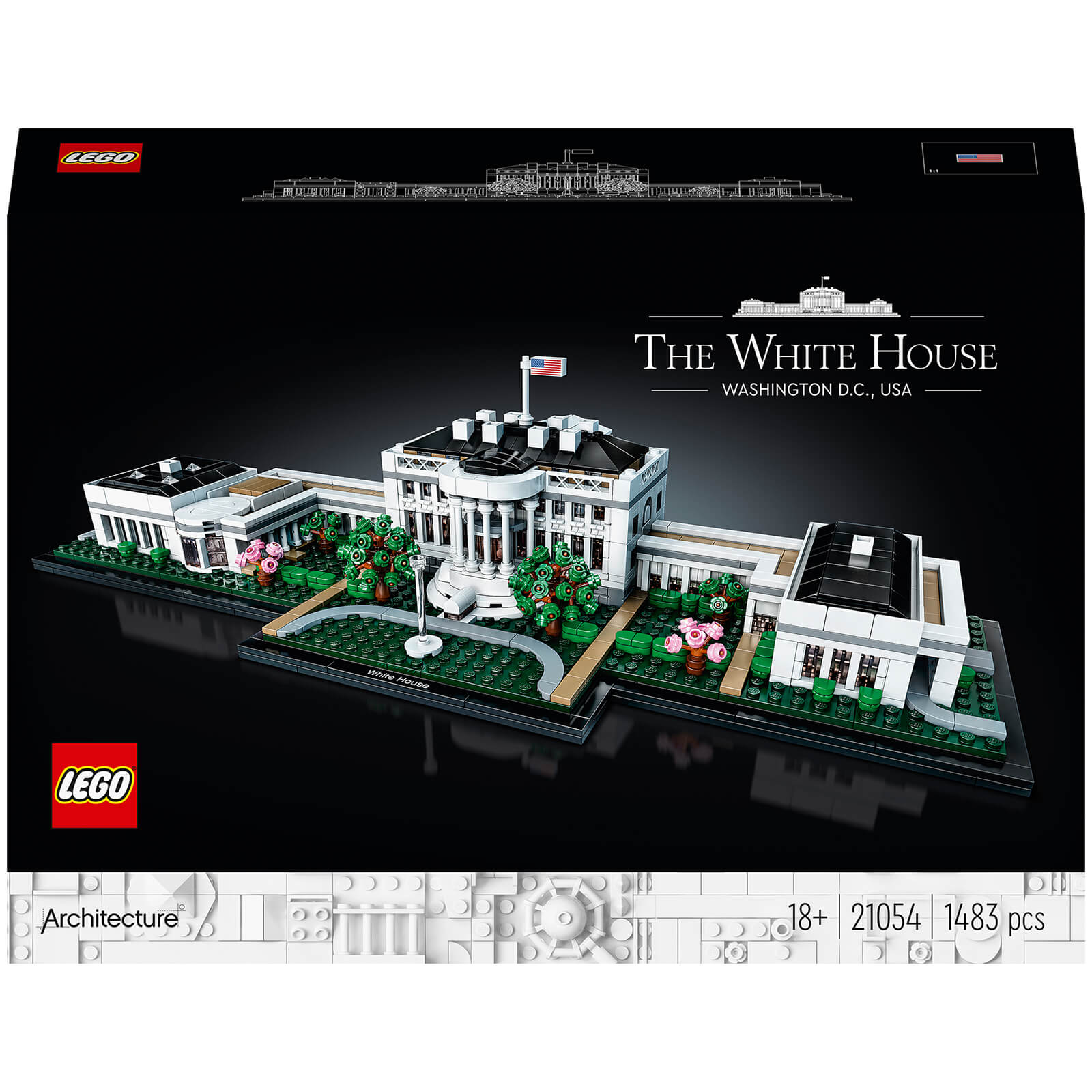 LEGO Architecture: The White House Display Model
