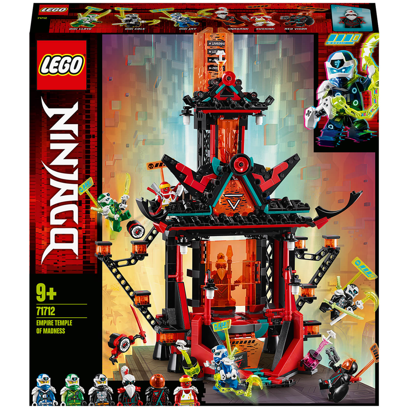 LEGO NINJAGO: Empire Temple of Madness Building Set