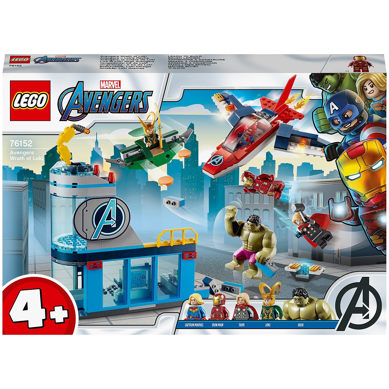 LEGO Marvel 4+ Avengers Wrath of Loki Set
