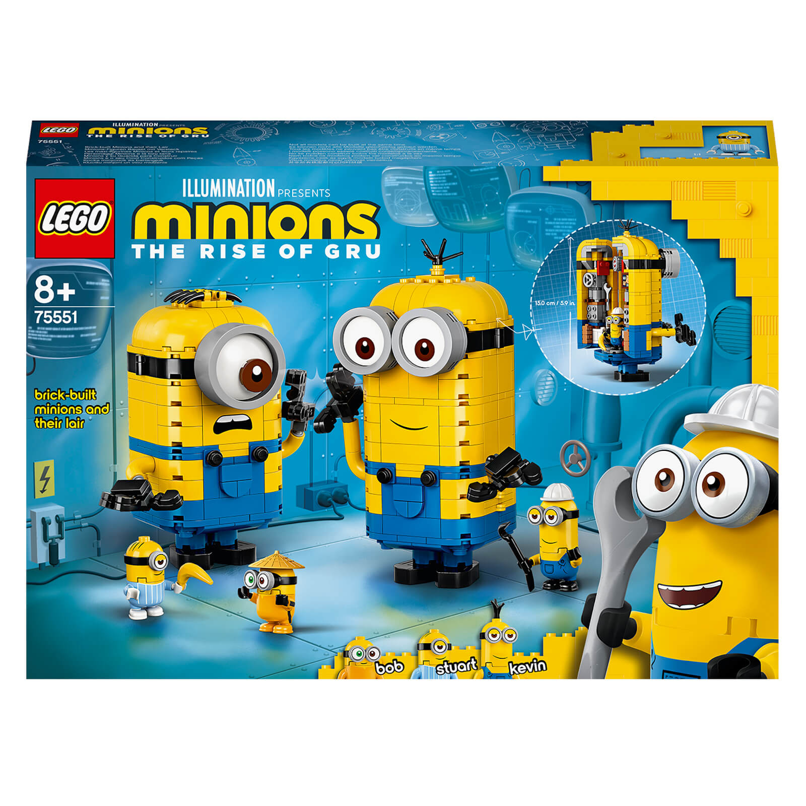 LEGO Minions: Brick-Built Minions: & Their Lair Set
