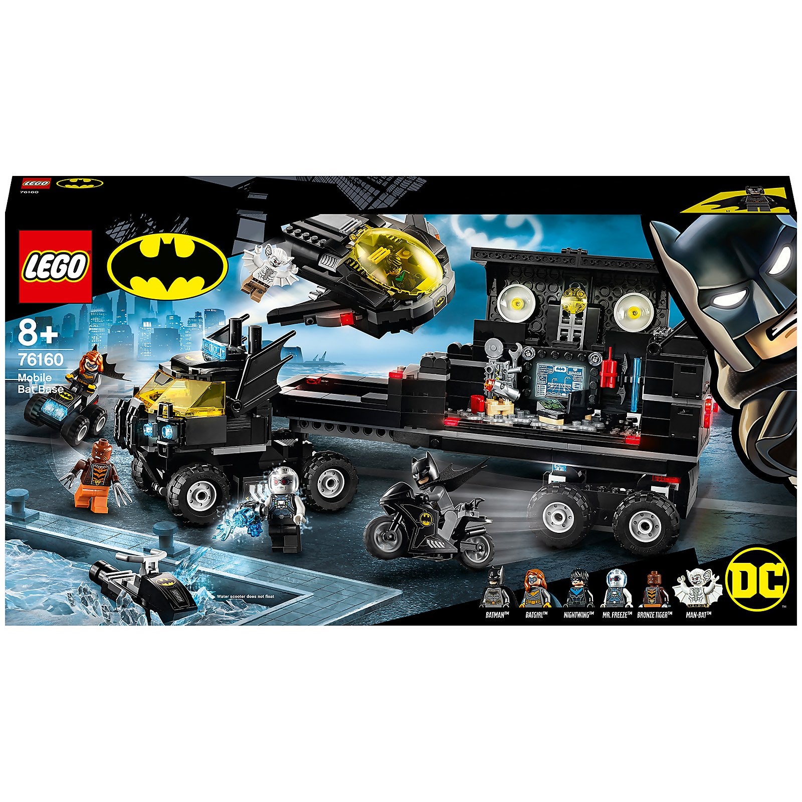 LEGO DC Batman Mobile Bat Base Batcave Truck Toy