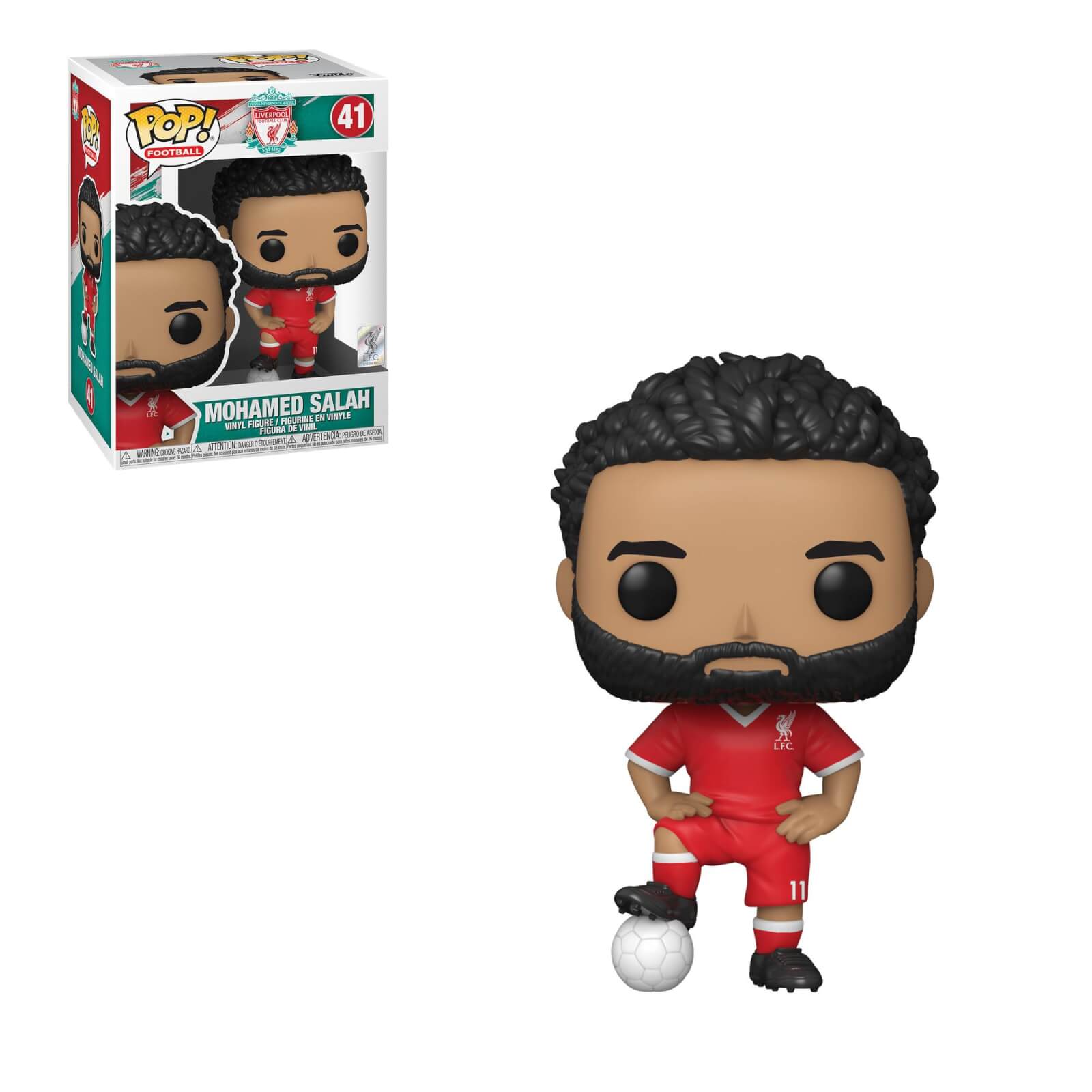 Liverpool FC Mohamed Salah Football Funko Pop! Vinyl